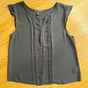 Black Sleeveless Blouse
